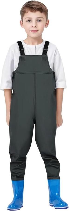 Kinder Wadbroek Visbroek Laarzen Vissen Kinderen Waterdicht Polyester Laarzen Inclusief Blauw
