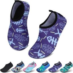 Kinder Waterschoenen Sneldrogend Aqua Sokken voor Strand Zwembad en Vakantie