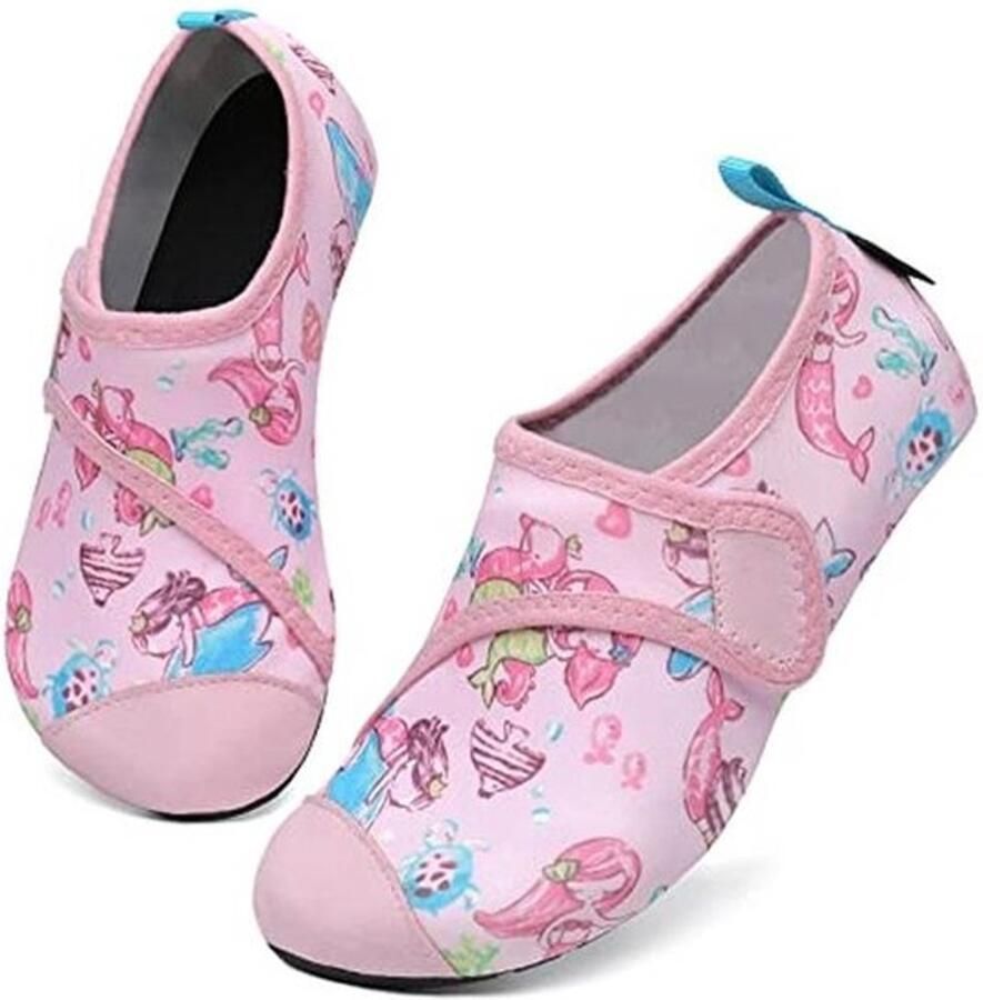 Kinderschoenen voor zwem waterdichte blotevoetenschoenen voor en roze