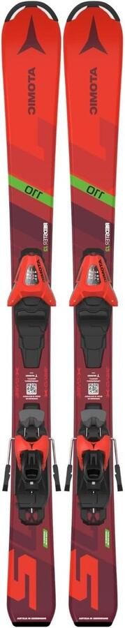 Kinderski's Alpineski's Beginners skiën Bend-X technologie Rood