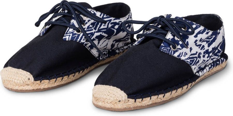 Kingdom of Wow Espadrilles Sneakers Heren Blue Tribal