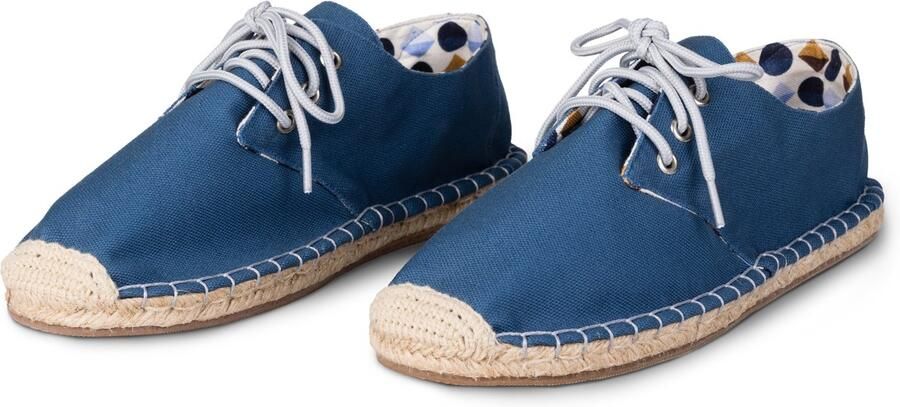 Kingdom of Wow Espadrilles Heren Lace-Up Sneaker Stijl Handgemaakt