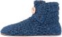 Kingdom of Wow Sloffen Hoog Unisex Wol Barefoot Midnight Blue Handgemaakt - Thumbnail 1