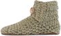 Kingdom of Wow Sloffen Hoog Unisex Wol Barefoot Winter Moss Handgemaakt - Thumbnail 2