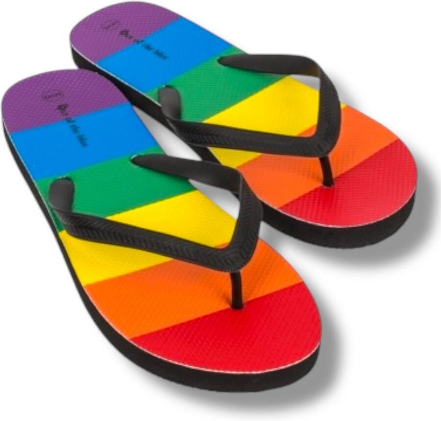 Kinky Pleasure Regenboog Unisex Flipflops Comfortabele Strand Slippers