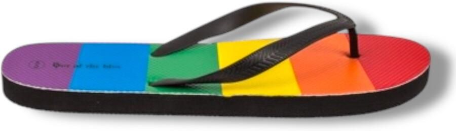 Kinky Pleasure Regenboog Unisex Flipflops Comfortabele Strand Slippers