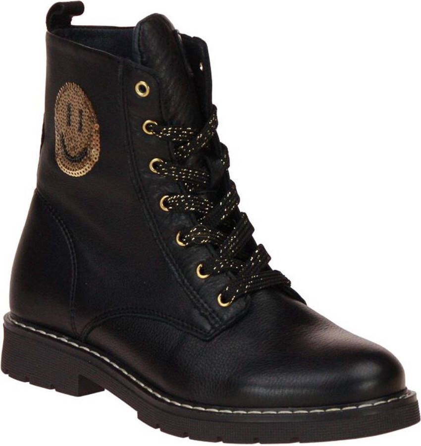 Kipling Bonita 1 Smile Veterboots zwart Leer Dames