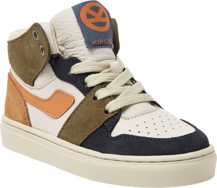 Kipling DARIO~A~~~~~~~~~~~~~~~~~~~~~~~ JongensHalf-hoogKindersneakers Wit beige