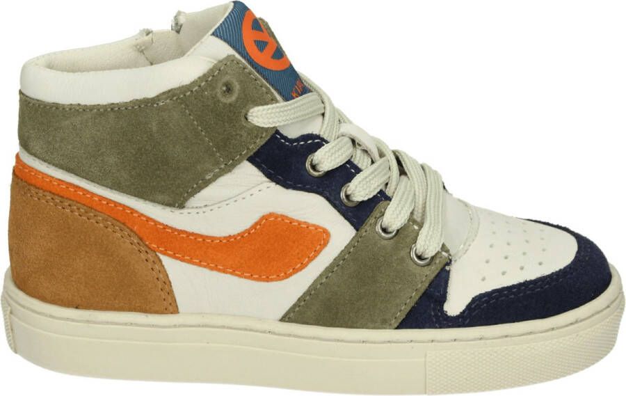 Kipling DARIO~A~~~~~~~~~~~~~~~~~~~~~~~ JongensHalf-hoogKindersneakers Wit beige - Foto 2