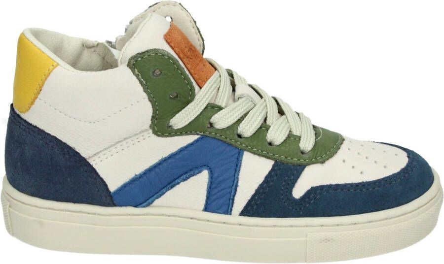 Kipling DINO 1B JongensHalf-hoogKindersneakers Wit beige