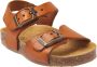 Kipling leren sandalen cognac Bruin Leer Effen 25 - Thumbnail 3