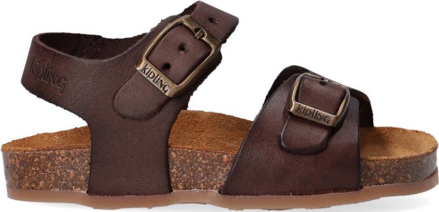 Kipling Easy 4 Sandalen Jongens Kids Bruin