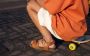 Kipling leren sandalen cognac Bruin Leer Effen 25 - Thumbnail 3