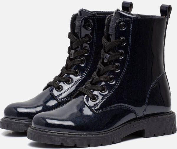 Kipling Ella Veterboots blauw Pu