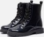 Kipling Ella Veterboots blauw Pu Kinderschoenen - Thumbnail 1