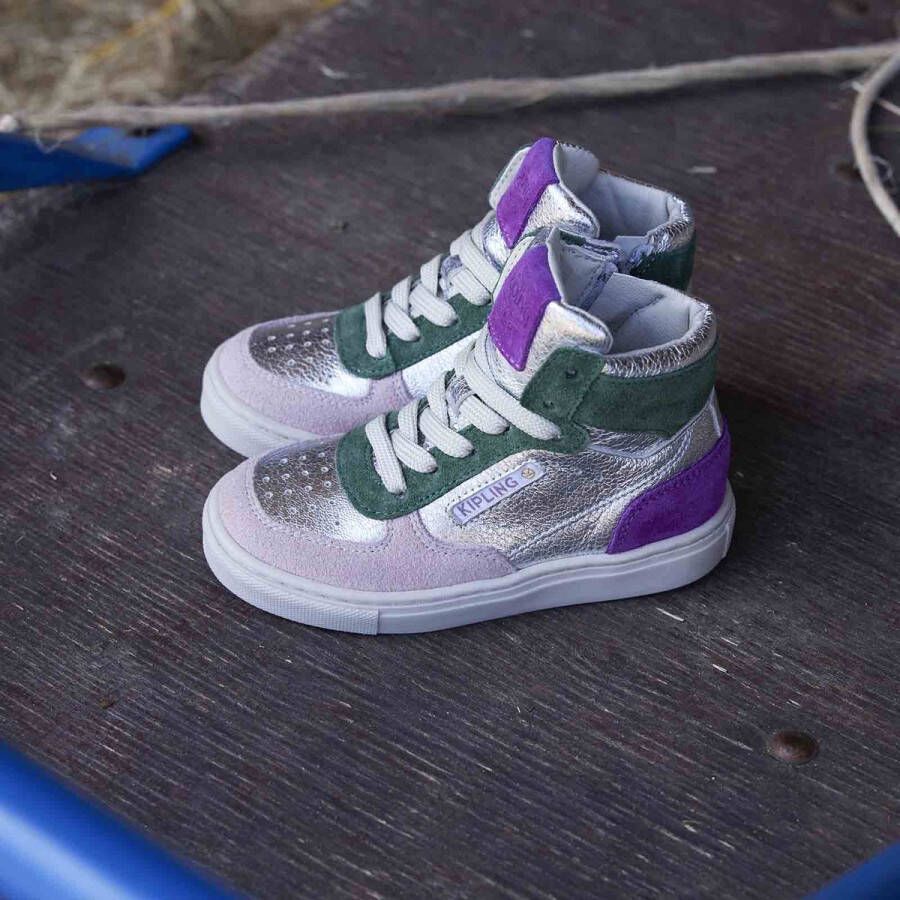 Kipling ERICA~A~~~~~~~~~~~~~~~~~~~~~~~ MeisjesHalf-hoogKindersneakers Metallics