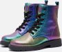 Kipling Erona 1 Veterboots blauw Imitatieleer Kinderschoenen - Thumbnail 1