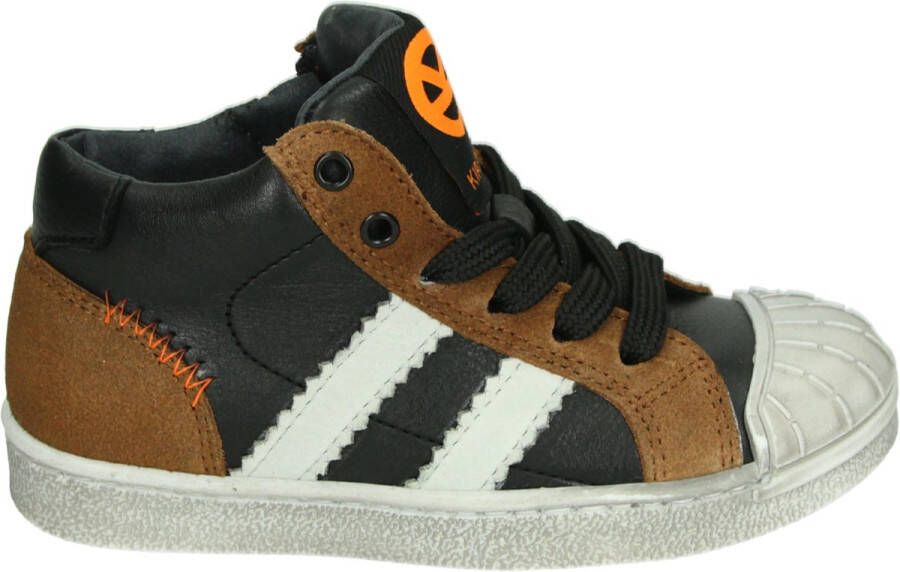 Kipling FABIAN~1A~~~~~~~~~~~~~~~~~~~~~ JongensHalf-hoogKindersneakers Zwart