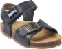 Kipling Fabio leren sandalen donkerblauw Leer Effen 25 - Thumbnail 5