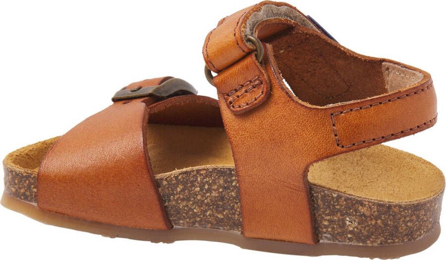 Kipling Fabio leren sandalen cognac Bruin Jongens Leer Effen 25 - Foto 7