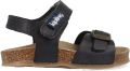 Kipling Fabio leren sandalen donkerblauw Leer Effen 22 - Grijs