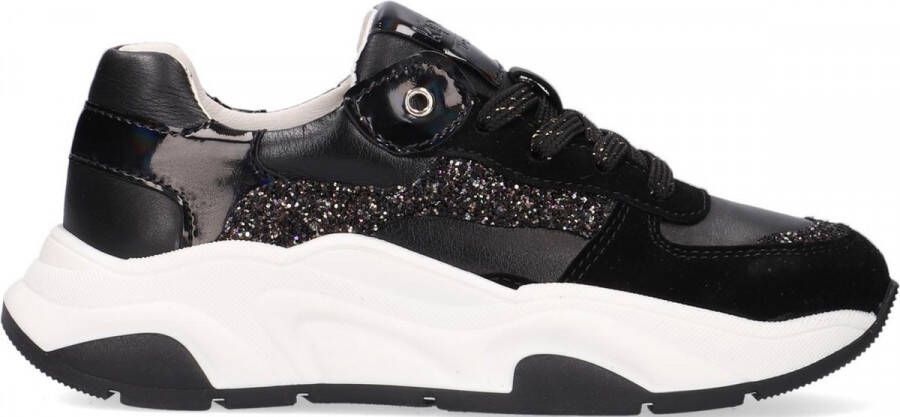 Kipling Fantasy Lage sneakers Leren Sneaker Zwart