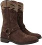Kipling Fendy B suède cowboylaarzen bruin - Thumbnail 2