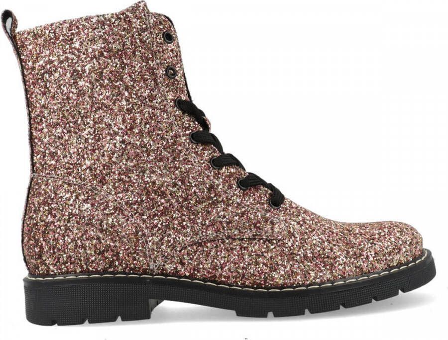 Kipling Fernanda Bis Veterboots Laarzen Met Veters Meisjes Roze - Foto 2