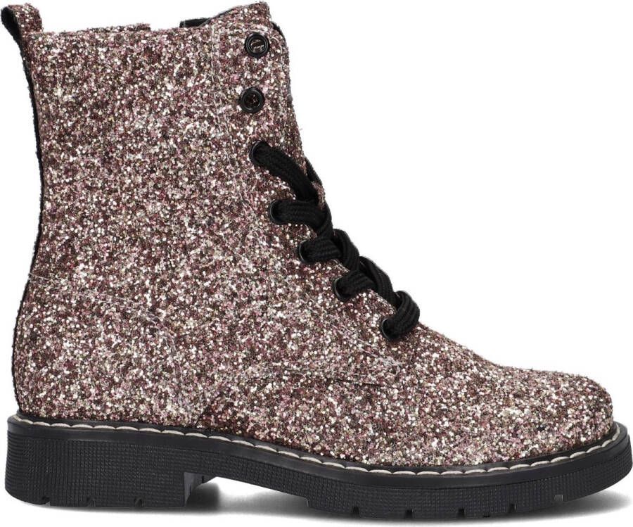 Kipling Fernanda Bis Veterboots Laarzen Met Veters Meisjes Roze - Foto 3