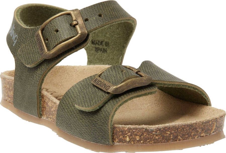 Kipling GEORGE 1 jongens sandalen groene jongens sandalen