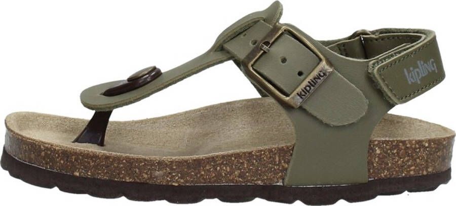 Kipling Juan 3 Khaki 0420 Kinderen Sandalen Groen