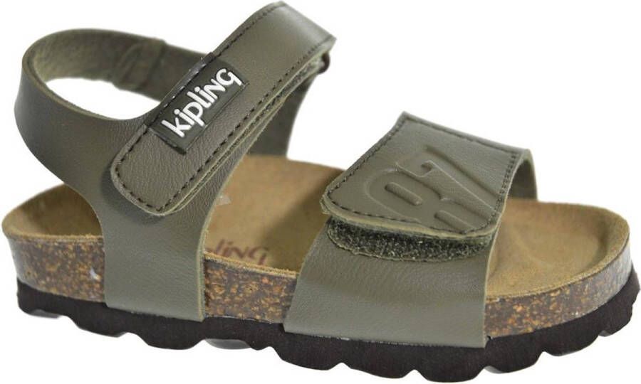 Kipling Guy sandaal kaki Groen Jongens Imitatieleer 26 - Foto 7