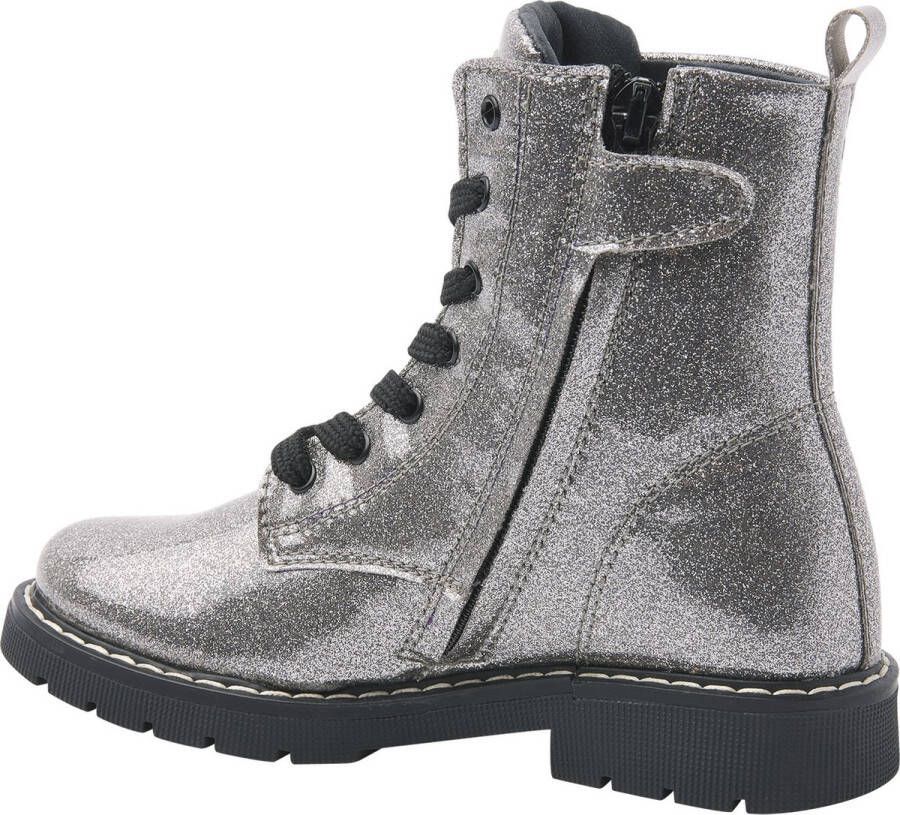 Kipling Hella A Veterboots Laarzen Met Veters Meisjes Kids Zilver