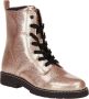 Kipling Hella veterboots met glitters champagne Wit Meisjes Imitatieleer 30 - Thumbnail 3