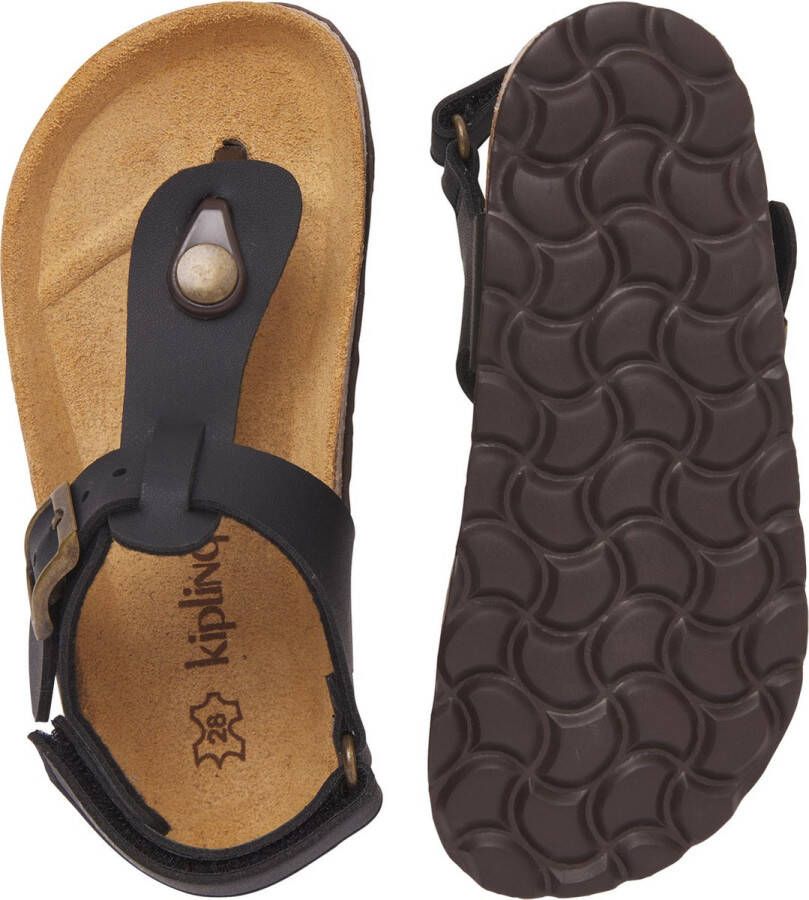 Kipling JUAN 3 jongens sandalen Zwart sandalen