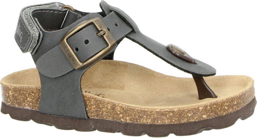 Kipling Juan 3 sandalen grijs Jongens Imitatieleer Effen 32 - Foto 4