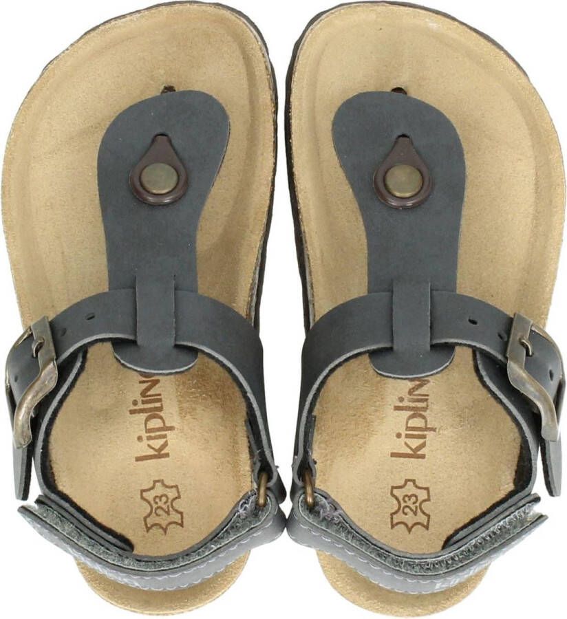 Kipling Juan 3 sandalen grijs Jongens Imitatieleer Effen 32 - Foto 2