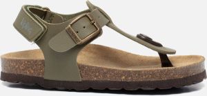 Kipling Juan Sandalen groen Imitatieleer