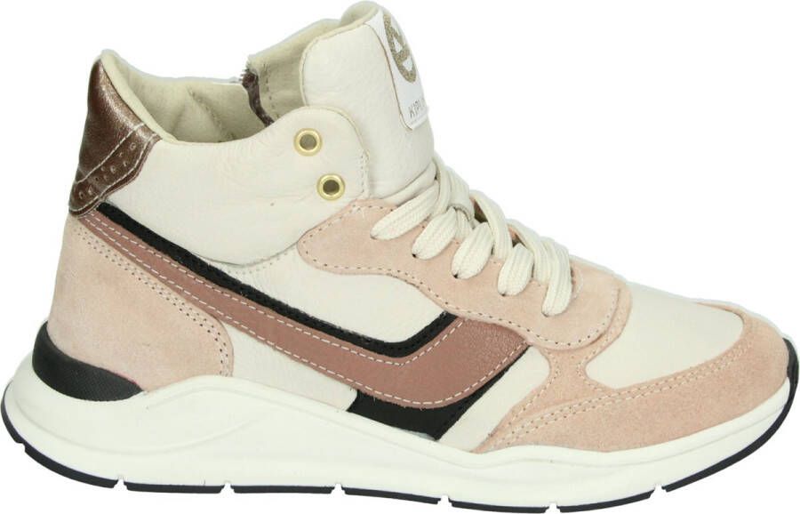 Kipling KIKI~2~~~~~~~~~~~~~~~~~~~~~~~~ MeisjesHalf-hoogKindersneakers Wit beige