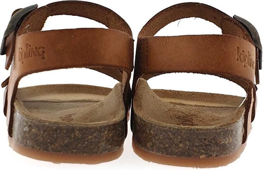 Kipling leren sandalen cognac Bruin Leer Effen 22 - Foto 13