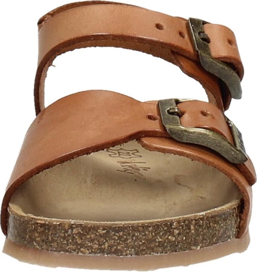Kipling leren sandalen cognac Bruin Leer Effen 22 - Foto 4