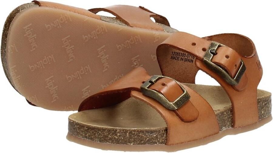 Kipling leren sandalen cognac Bruin Leer Effen 22 - Foto 19