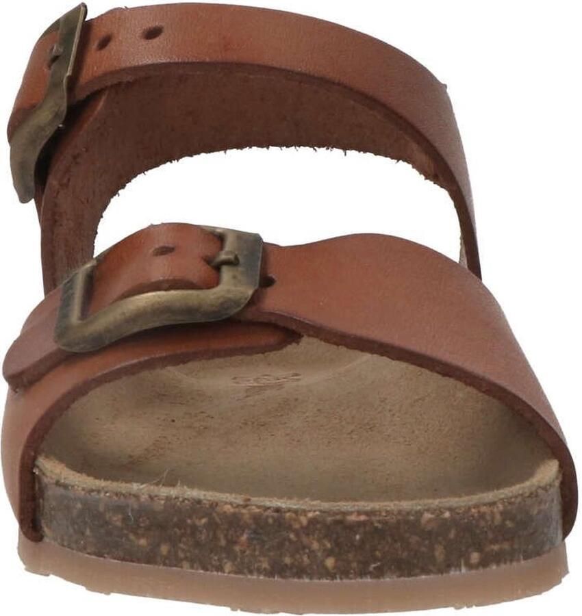 Kipling leren sandalen cognac Bruin Leer Effen 22 - Foto 5