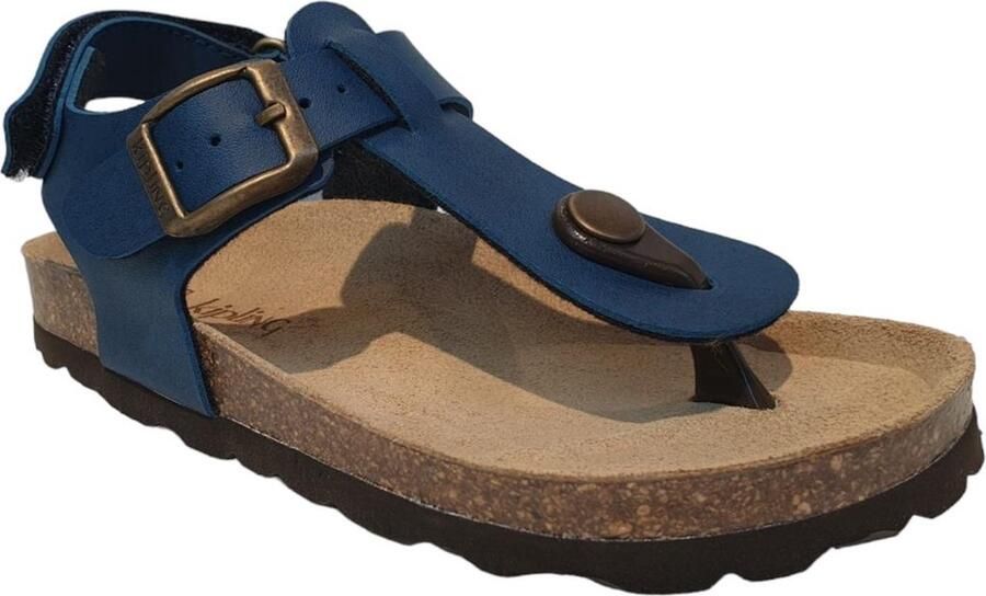 Kipling Juan 3 sandalen blauw Jongens Imitatieleer Effen 30