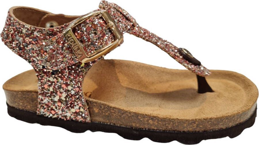 Kipling Madonna 1 sandalen met glitters champagne Wit Meisjes Imitatieleer 31 - Foto 6