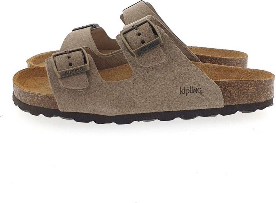 Kipling Medina Sandalen taupe Leer Heren