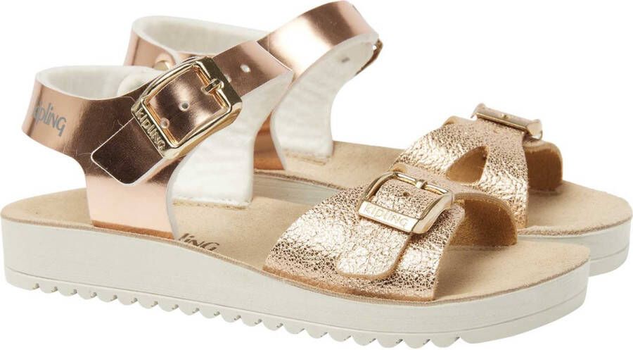 Kipling Nicea 2 champagne 0755 Sandalen Rose-Goud - Foto 5