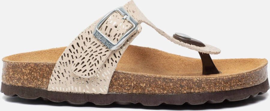 Kipling PEPITA 3 Kinderen MeisjesSlippersKinderslippers Metallics