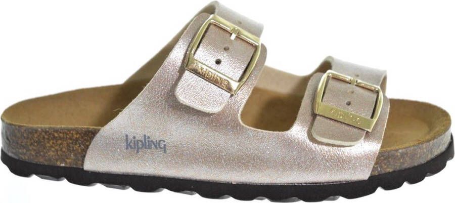 Kipling Pilar 4 Champagne 0755 Meisjes Slippers Champagne