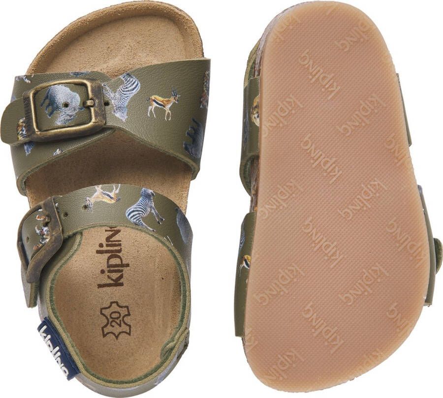 Kipling SAFARI 1 Sandalen Groen